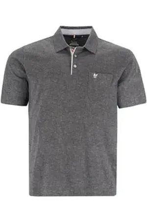 HAJO Poloshirt 27341 Stay Fresh, bügelfrei, atmungsaktiv, hautsympathisch, trocknerbeständig schwarz 5XL