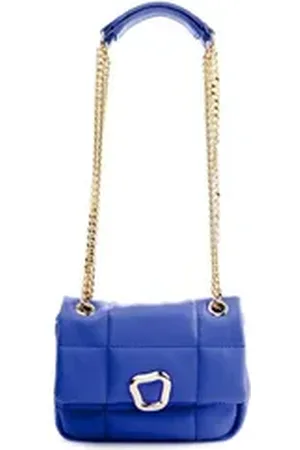 Lucky Bees Rucksack 100% POLYVINYL LEATHER, 17 cm x 8 cm C1136 blau