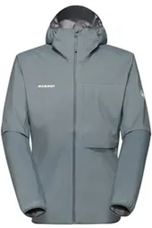 Mammut Regenjacke Ducan Light HS Hooded Jacket Men grau XXL