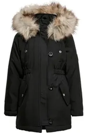 ONLY KIDS Winterjacke KOGIRIS FUR PARKA OTW schwarz 146