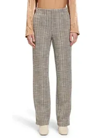 Betty & Co Betty&Co Schlupfhose Schlupfhose mit Struktur Material grau 44
