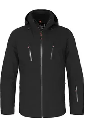 Bergson Skijacke RESO 2 Herren Skijacke & Winterjacke, wattiert 20000 mm Wassersäule, Normalg schwarz normal | 50