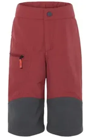 Vaude Funktionshose Kids Caprea Antimos Shorts (1-tlg) besonders leichte Funktionshose für sportliche Aktivitäten rot kurz | 134/140