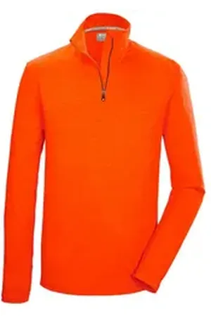 Killtec Langarmshirt Unisex - Erwachsene Langarmshirt KSW 95 MN orange XL