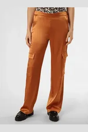 Mac MAC Bundfaltenhose Chiara Cargo braun 42-32