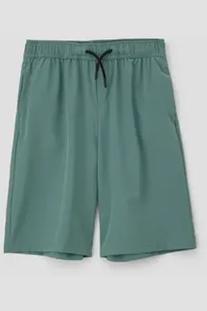 QS by s.Oliver Cargoshorts Bermuda mit angedeutetem Tunnelzug angedeuteter Tunnelzug 134