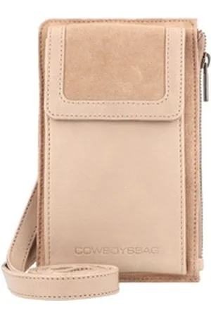 Cowboysbag Umhängetasche Seventies Suede, Leder braun