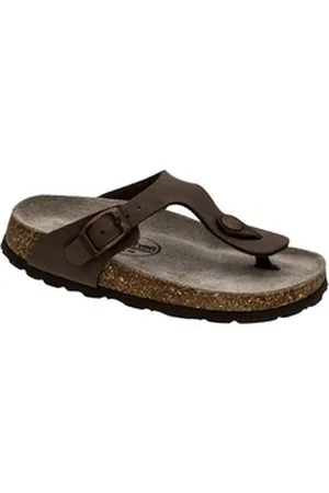 Fischer Markenschuh Pantolette braun 28