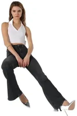 Colins Girlfriend-Jeans 971 Mony Jeanshose für Damen, reguläre Passform, normale Taille, breit 24-30
