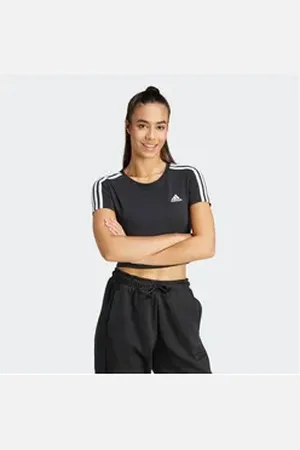 adidas Sportswear T-Shirt W 3S BABY T schwarz XL