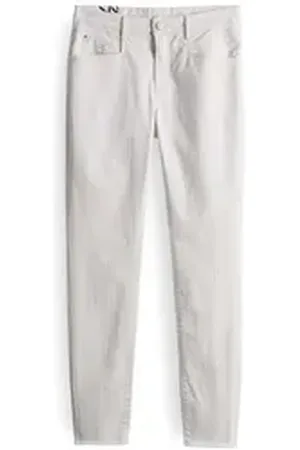 Opus Skinny-fit-Jeans Evita dynamic weiß 34 L28