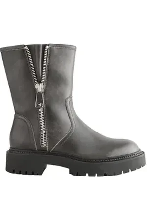 Next Forever Comfort® Bikerstiefel mit Reißverschluss Bikerboots (1-tlg) grau 37,5 EU
