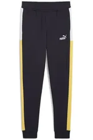 PUMA Sporthose Essentials Block Jogginghose Jungen blau 176