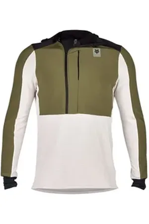 Fox Racing Kapuzenpullover Defend Thermal Hoodie - Olive Green (1-tlg) grün S