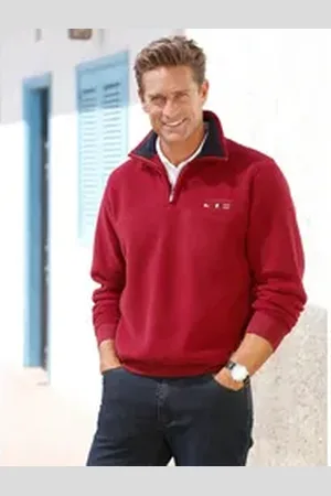 CATAMARAN Witt Fleeceshirt Fleecepullover rot 56/58
