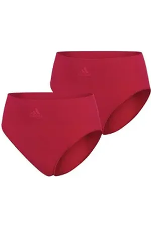 adidas Sportswear Slip HI LEG BRIEF (2-St) Unterhose Unterwäsche Basic rot XXL