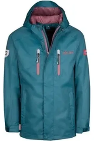 TROLLKIDS Regenjacke Kids Sognefjord Jacket Pro blau 128 Kinder