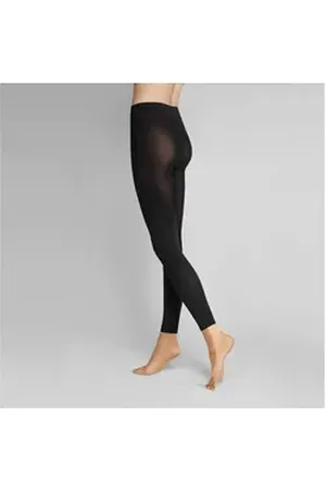 Hudson Strickstrumpfleggings Micro 50 50 DEN (1 St) Semi-blickdichte Leggings mit ebenmäßiger Optik schwarz 44-46