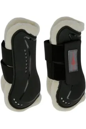Covalliero Kerbl Gamaschen Gamaschen TecAir Kunstfell Größe Cob schwarz 3224651, (1-St)