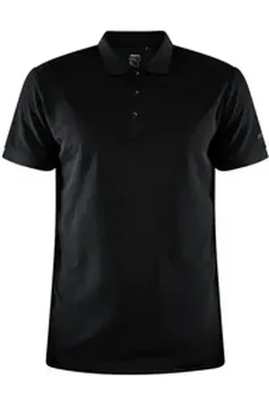 Craft Poloshirt Core Unify Poloshirt mit Marken-Logo auf dem linken Ärmel schwarz L