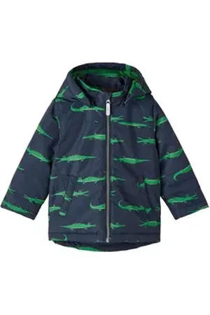 NAME IT Outdoorjacke Max (1-St) blau|grün 80