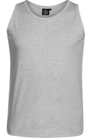 Ahorn Tanktop in schlichtem Design grau 5XL