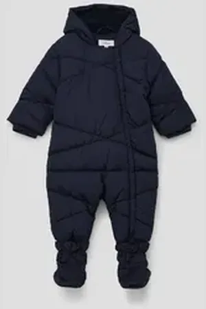 QS by s.Oliver Overall Baby-Overall mit abnehmbaren Schuhen blau 68