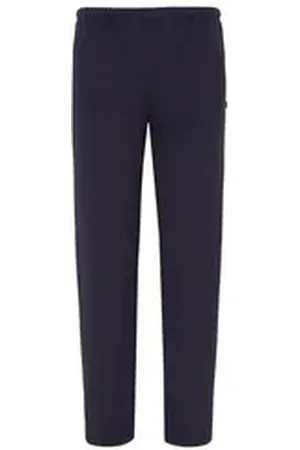 HAJO Loungehose Damen Jogginghose Baumwolle blau 2XL