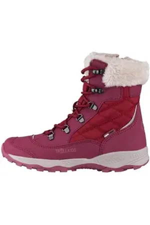 TROLLKIDS Hemsedal Winterstiefel rosa 27 EU