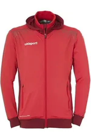Uhlsport Sweatjacke Goal Tec Kapuzenjacke Kapuzenjacken Polyester rot 3XL
