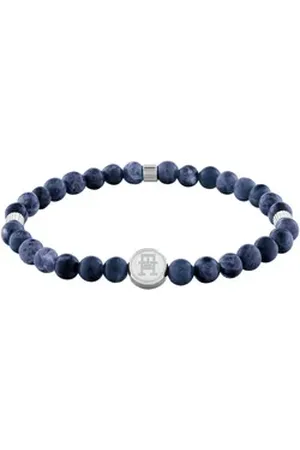 Tommy Hilfiger Armband TH85-MEN BEADS, 2790608, 2790609, mit Sodalith oder Onyx blau