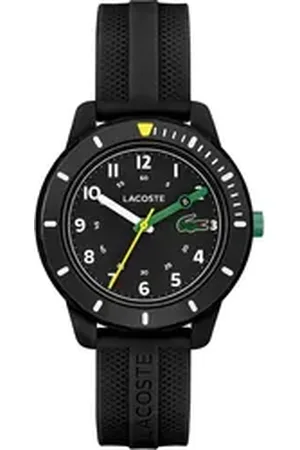 Lacoste Quarzuhr MINI TENNIS 2030052, Armbanduhr, Kinderuhr, Mädchen, Jungen, ideal auch als Geschenk schwarz