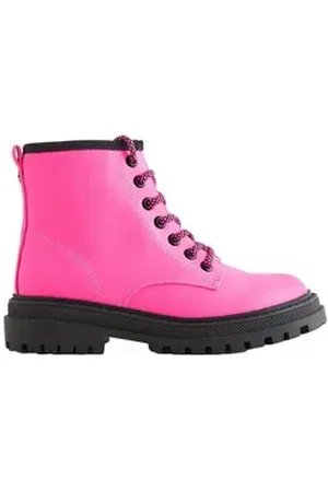 Next Warm gefütterte Schürstiefel Schnürstiefelette (1-tlg) rosa 30,5 EU