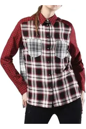 Diesel Kurzarmbluse C-Eve Camicia rot