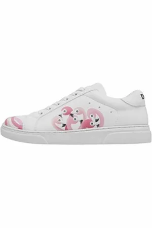 Dogo Damen Ace Sneakers Pink Paradise Vegan Damen Sneaker / Female Sneaker Vegan weiß 38 EU