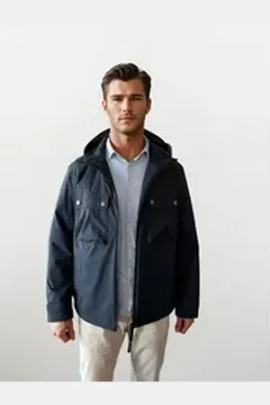 Marc O’ Polo Funktionsjacke blau L