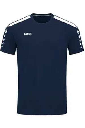 Jako T-Shirt Power T-Shirt Kids Kurzarm-Shirts Kinder Baumwolle blau 128