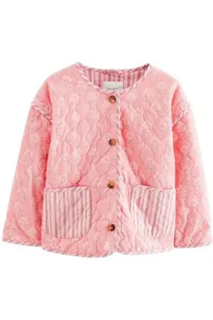 Next Steppjacke Steppjacke mit gemischtem Print (1-St) rosa 128 (8 J.)