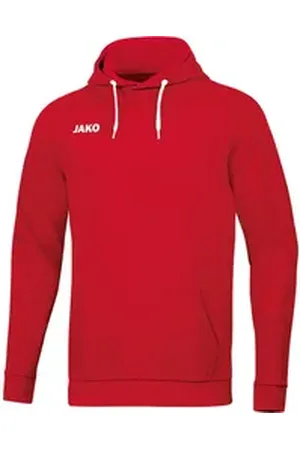 Jako Kapuzenpullover Kinder Kapuzensweat Base 6765 rot 140