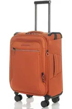 Verage Koffer Toledo III, Erweiterbar Hartschalenkoffer, 4 Rollen, TSA-Schloss, Travel, Zahlenschloss, Handgepäck-Koffer S/M/L/Set orange 38 cm x 56 cm x 23 cm