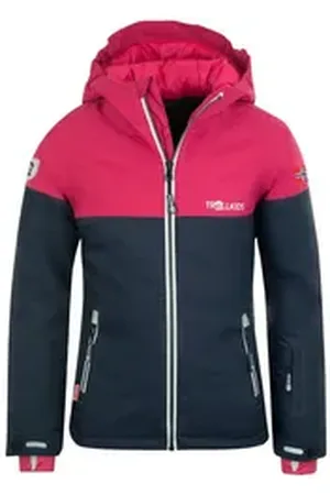 TROLLKIDS Skijacke Hallingdal blau 164