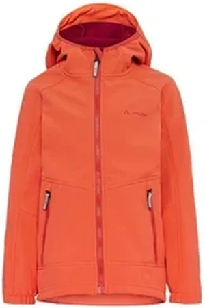Vaude Outdoorjacke Kids Rondane Jacket IV (1-St) winddichte und wasserabweisende Kinder Softshelljacke blau 146/152