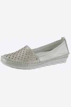 GEMINI Slipper Slipper silberfarben 37 EU