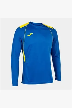 Joma Fußballtrikot Handballtrikot CHAMPIONSHIP VII LONG SLEEVE TRIKOT blau|gelb 140