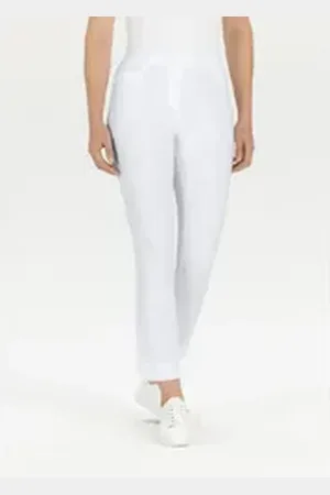 STEHMANN Stoffhose im Four-Pocket Style weiß 34