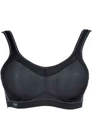 Anita Active Bustier Damen Bustier 1er Pack Polyester Momentum (Packung, 1er Pack) schwarz 90
