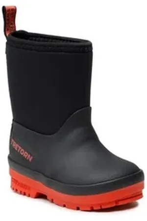 Tretorn Gummistiefel Kulig Neoprene 473294 Black/Burnt Orange 17 Gummistiefel schwarz 33 EU