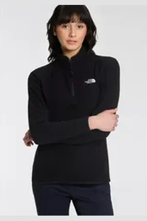 The North Face Fleeceshirt 101 GLACIER FLEECE 1/4 ZIP - EU schwarz XL