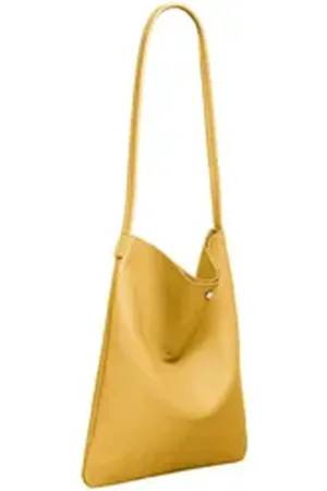 CASPAR Schultertasche Mittelgroßer Leder Shopper Damen Tasche - CLASSIC LINE - Modell No.822, Casual, leicht & unempfindlich - 100% Echtleder - Handmade in Italy