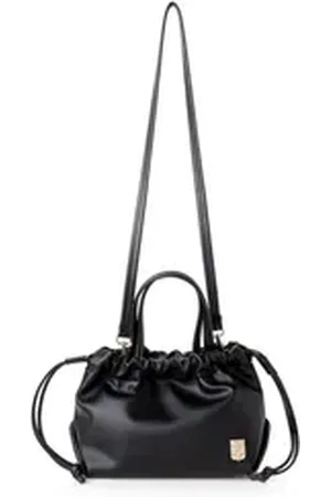 Lucky Bees Rucksack 100% POLYVINYL LEATHER, 20 cm x 12 cm C1253 schwarz